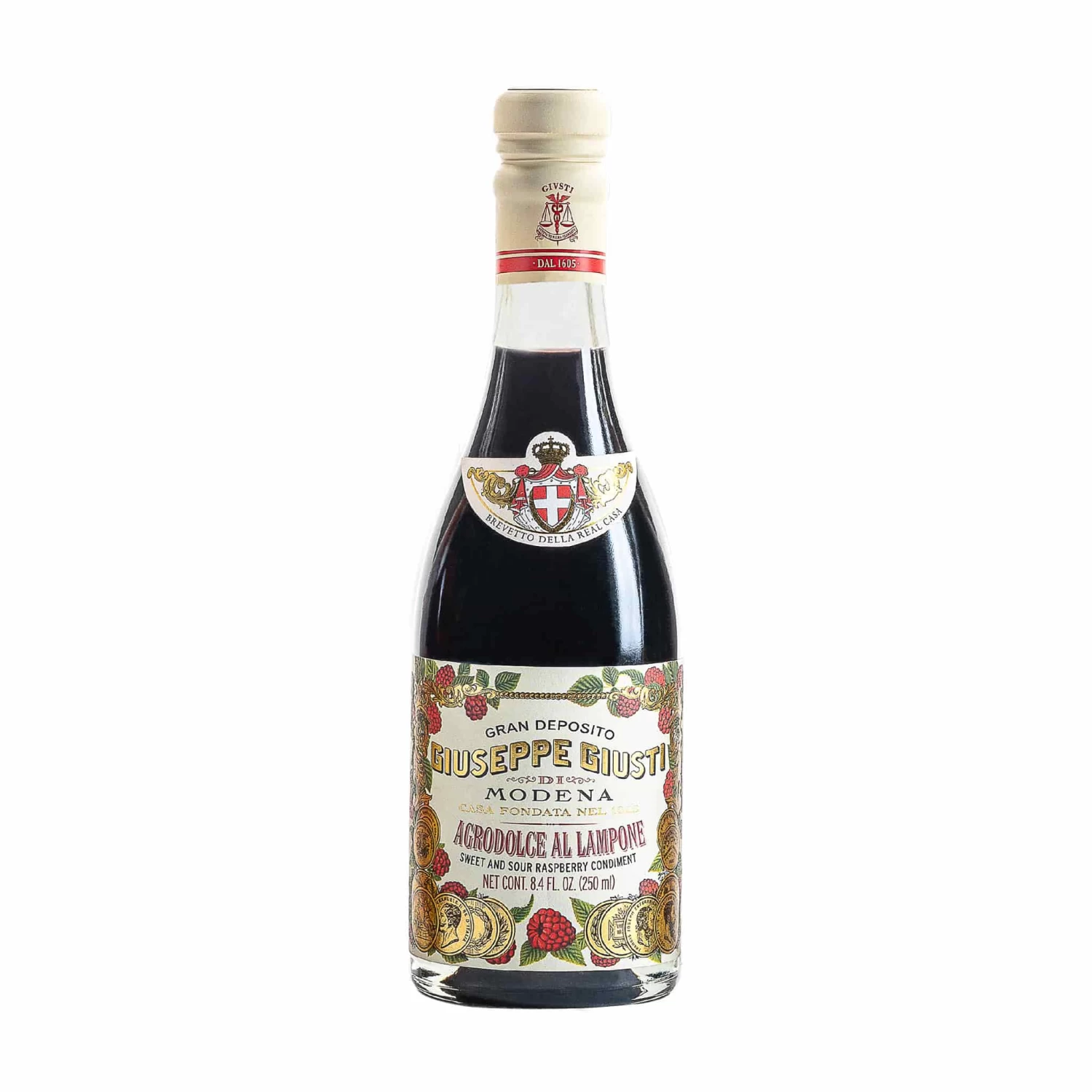 Giuseppe Giusti Sweet And Sour Raspberry Condiment, 250ml 1 Giuseppe Giusti Sweet And Sour Raspberry Condiment, 250ml