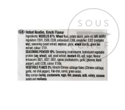 20 X Packs Of Nongshim Kimchi Ramyun Noodles -Kitchen Supplie Shop ID0145 NongshimKimchiRamyunNoodlesx20packsnutrition