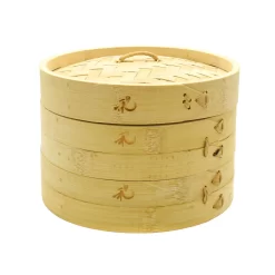 Bamboo Steamer In Gift Box 9 Bamboo Steamer In Gift Box -Kitchen Supplie Shop ID1101B BambooSteamerInGiftBox8 front