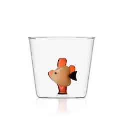 Ichendorf Milano Orange Fish With Coral Tumbler 35cl