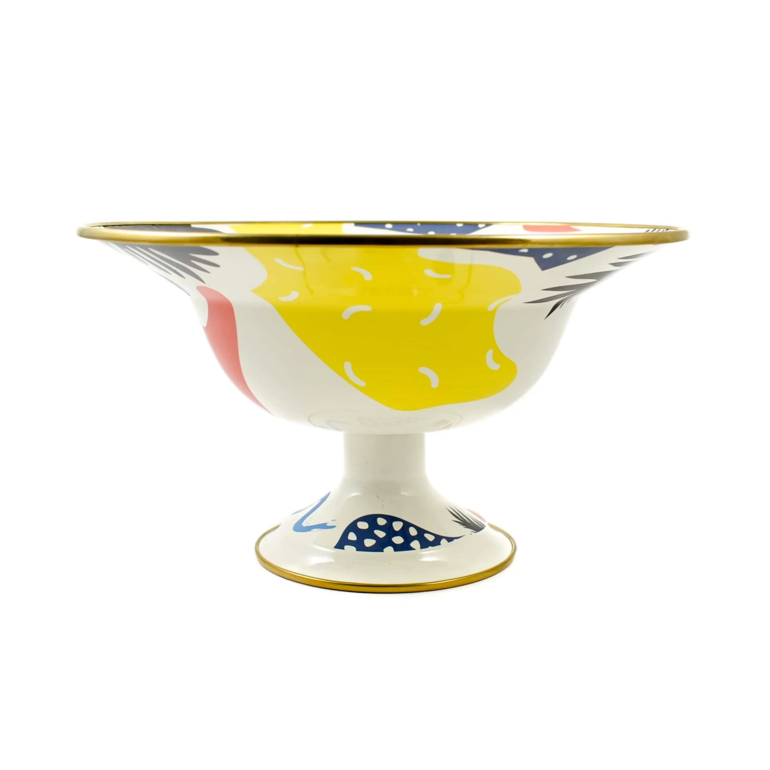Abstract Enamel Display Dish, 30cm 2 Abstract Enamel Display Dish, 30cm - Image 2