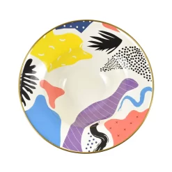 Abstract Enamel Display Dish, 30cm 5 Abstract Enamel Display Dish, 30cm -Kitchen Supplie Shop KP0026 Abstract Enamel Display Dish top test