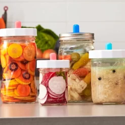 Masontops Complete At Home Wide Mouth Fermentation Kit -Kitchen Supplie Shop MJ0001MasontopsCompleteAtHomeWideMouthFermentationKitLife2
