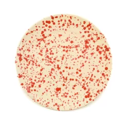 Puglia Red Splatter Dinner Plate 27cm