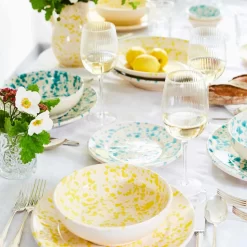 Puglia Aquamarine Splatter Dinner Plate 27cm 8 Puglia Aquamarine Splatter Dinner Plate 27cm -Kitchen Supplie Shop ProductPageimageryyellowandturquoise 1 sq bc2417f6 2c77 4e26 8e30 9306c2b29ffc