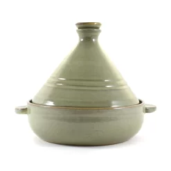 Handmade Glazed Stoneware Tagine 23cm