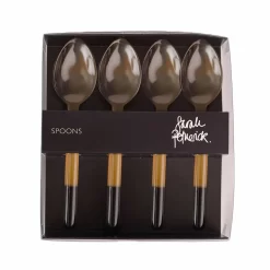 Sarah Petherick Light Horn Egg Spoons, Set Of 4