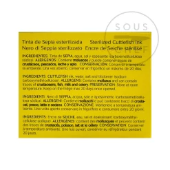 'Squid Ink' Sachets - Cuttlefish Ink 15 'Squid Ink' Sachets - Cuttlefish Ink -Kitchen Supplie Shop SQ0001 SquidInk Sachets CuttlefishInk Boxof50 2