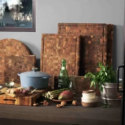 Teakhaus End Grain Butcher Block Rectangular Cutting Board, Large -Kitchen Supplie Shop TK0006 TK0009lifestyle 40c99c00 20f1 436e addd 17f6ab1bbd03