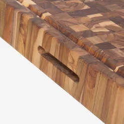 Teakhaus End Grain Butcher Block Carving Board, Extra Thick 7 Teakhaus End Grain Butcher Block Carving Board, Extra Thick -Kitchen Supplie Shop TK0006TeakhausEndGrainButcherBlockCarvingBoard ExtraThick2