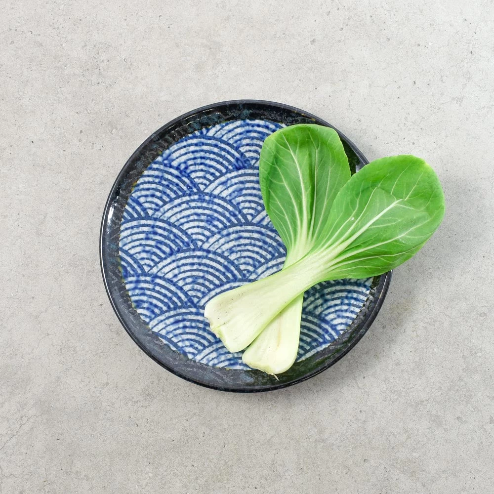 Blue Wave Medium Plate 22cm 1 Blue Wave Medium Plate 22cm