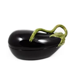 Bordallo Pinheiro Aubergine Dish 28cm 6 Bordallo Pinheiro Aubergine Dish 28cm -Kitchen Supplie Shop aubergine dish shine