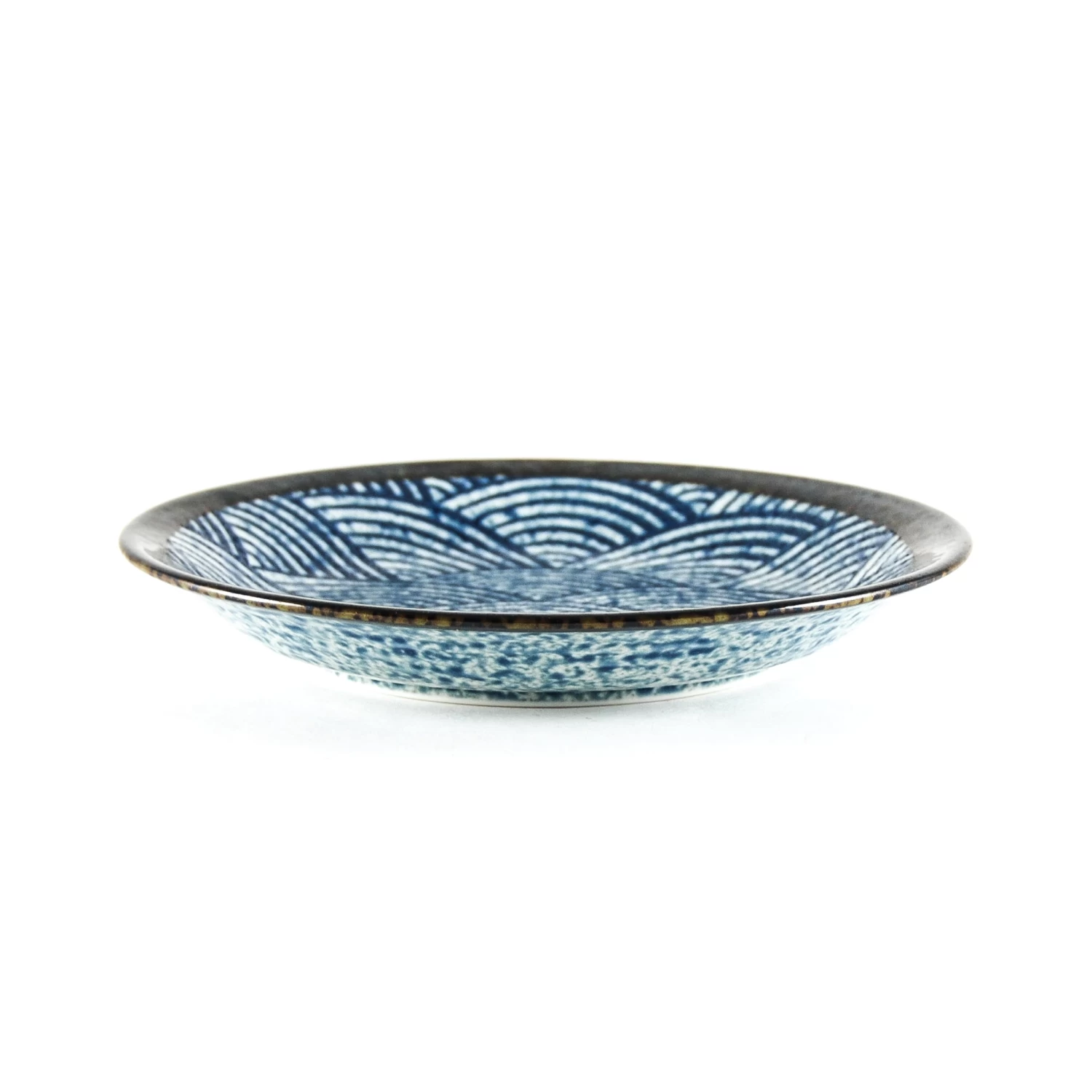 Blue Wave Medium Plate 22cm 3 Blue Wave Medium Plate 22cm - Image 3