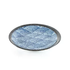 Blue Wave Medium Plate 22cm 8 Blue Wave Medium Plate 22cm -Kitchen Supplie Shop blue wave medium plate 3