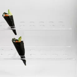 Buffet Display 2-Tier Canape Cone Tray For 40 Cones 5 Buffet Display 2-Tier Canape Cone Tray For 40 Cones -Kitchen Supplie Shop buffet tray edge