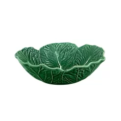 Bordallo Pinheiro Cabbage Leaf Salad Bowl 29cm
