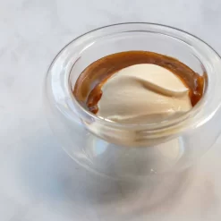 6 X 120ml Small Double Wall Glass Bowl -Kitchen Supplie Shop caramel ice cream double wall glass