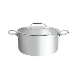 De Buyer Affinity Stainless Steel Casserole Pan With Lid