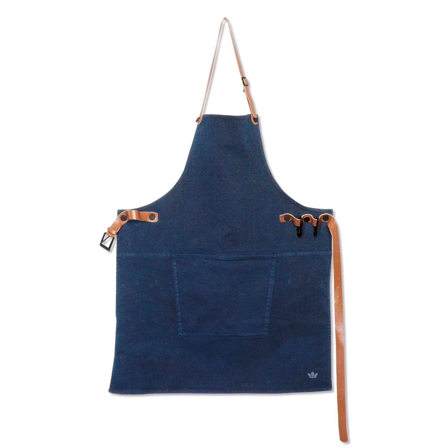 Dutchdeluxes Canvas BBQ Apron In Dark Blue 1 Dutchdeluxes Canvas BBQ Apron In Dark Blue